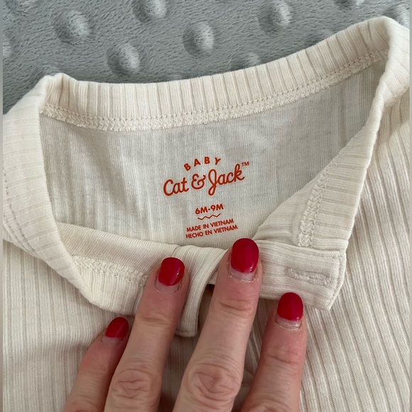 2 for $14!๐ Cat & Jack Henley Onsie - Picture 2 of 5